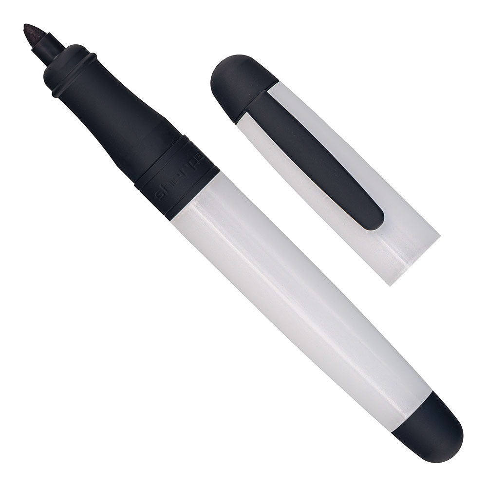 Sherpa Pen Cover Phantom Contemporary Arctic Snow Matte Black Trim
