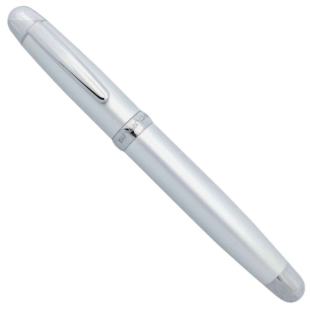 Sherpa Pen Cover Aluminum Silver with Chrome Trim