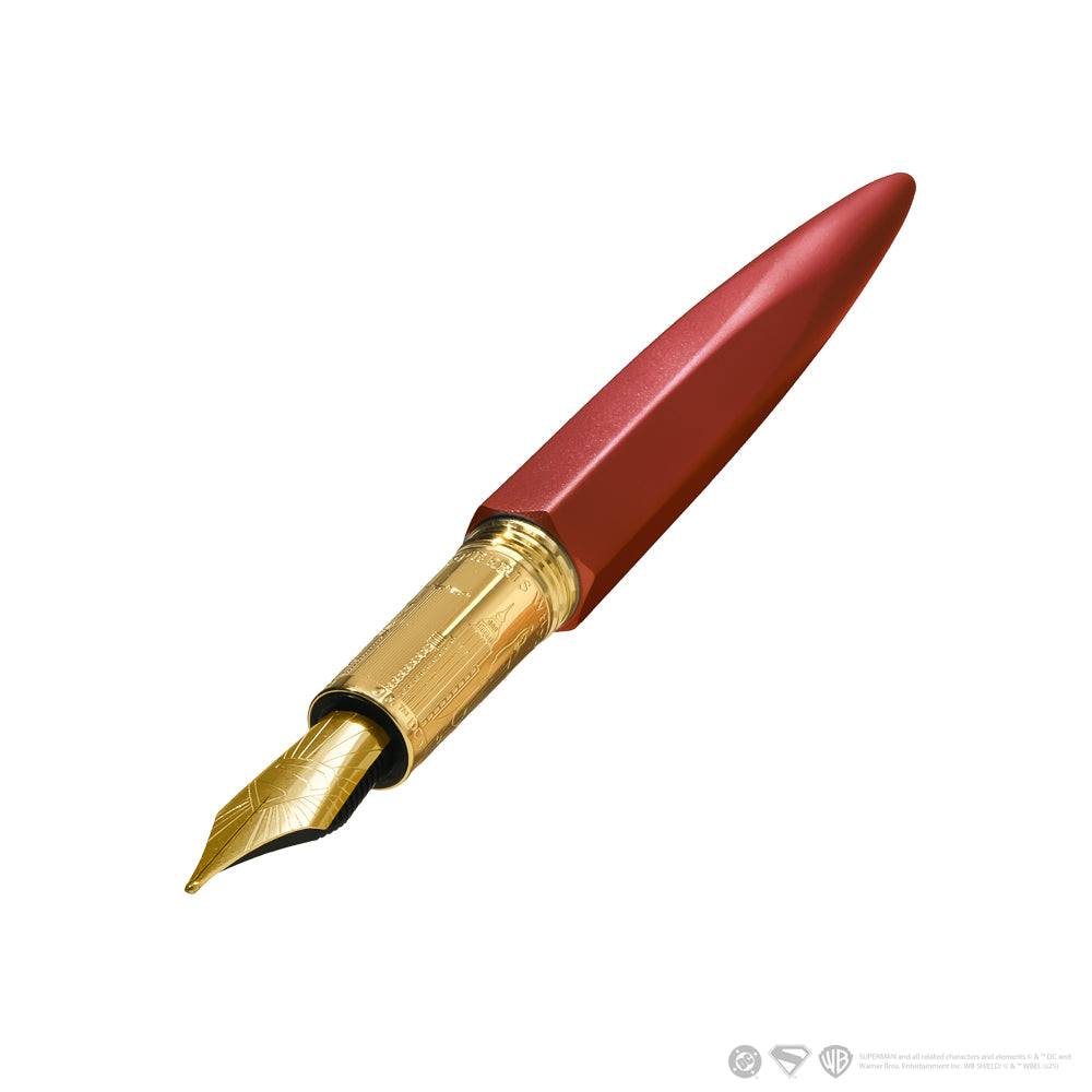 Ferris Wheel Press Marquise Superman Edition The Voice of Metropolis Fountain Pen + 28ml Ink Set