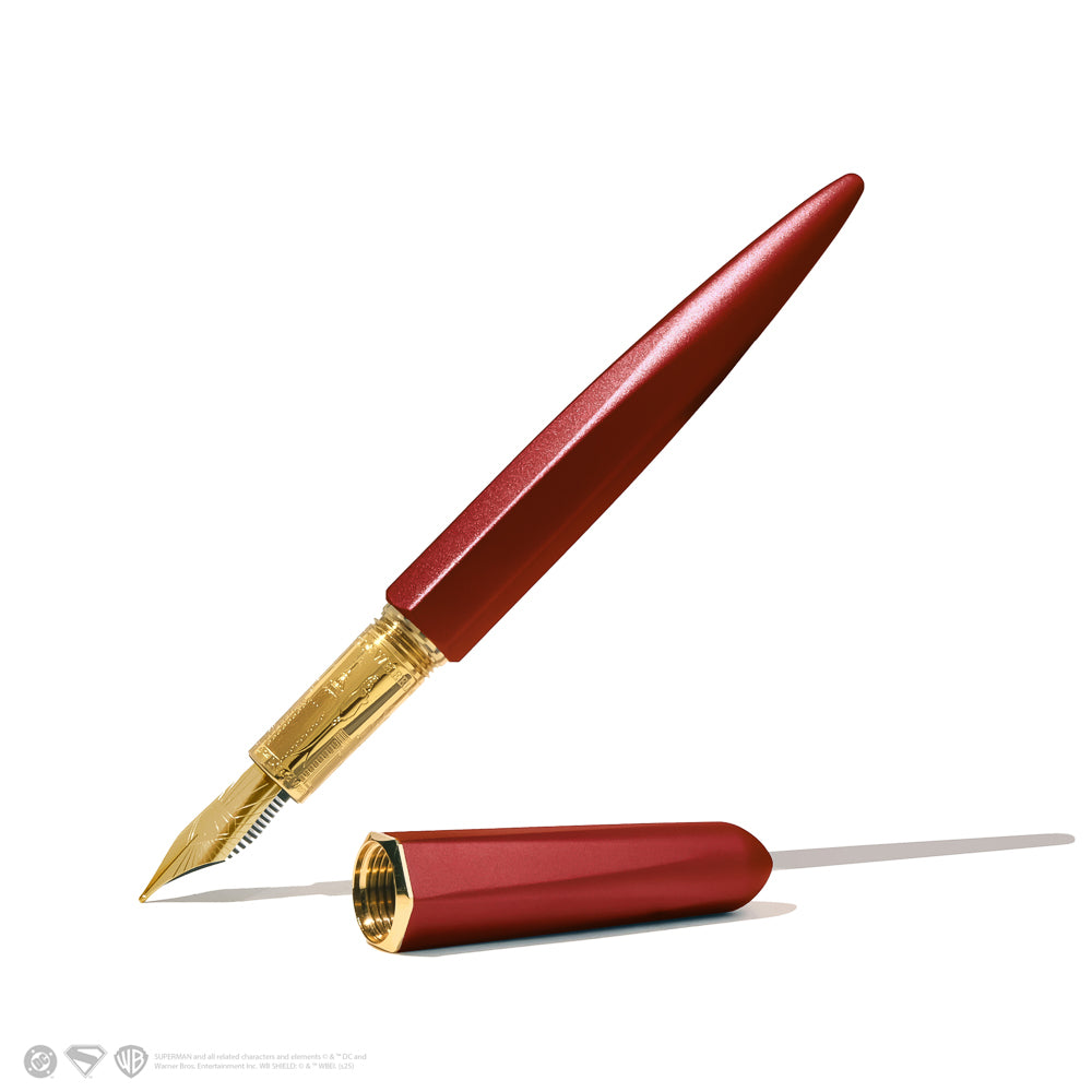 Ferris Wheel Press Marquise Superman Edition The Voice of Metropolis Fountain Pen + 28ml Ink Set