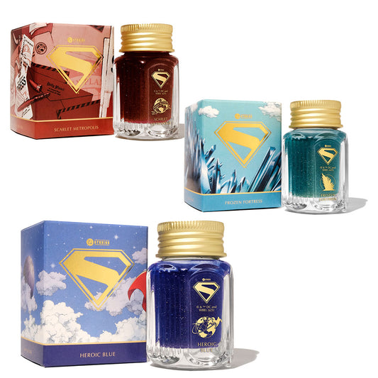 One of each Color -Superman Edition 28ml Ink Bottle