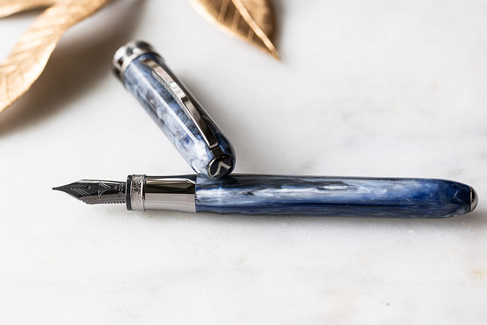 Visconti Comedia Caronte Gray Fountain Pen