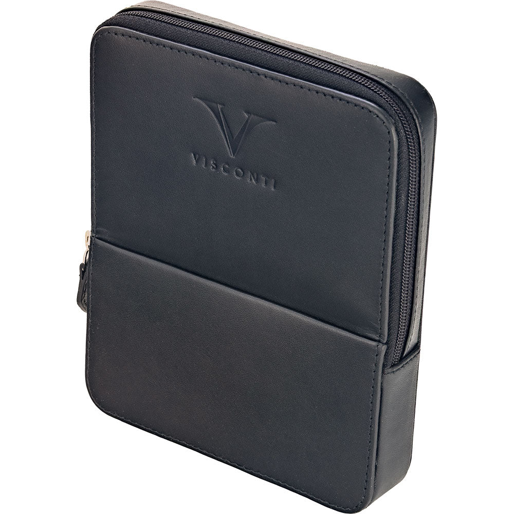 Visconti Leather 6 Pen Case