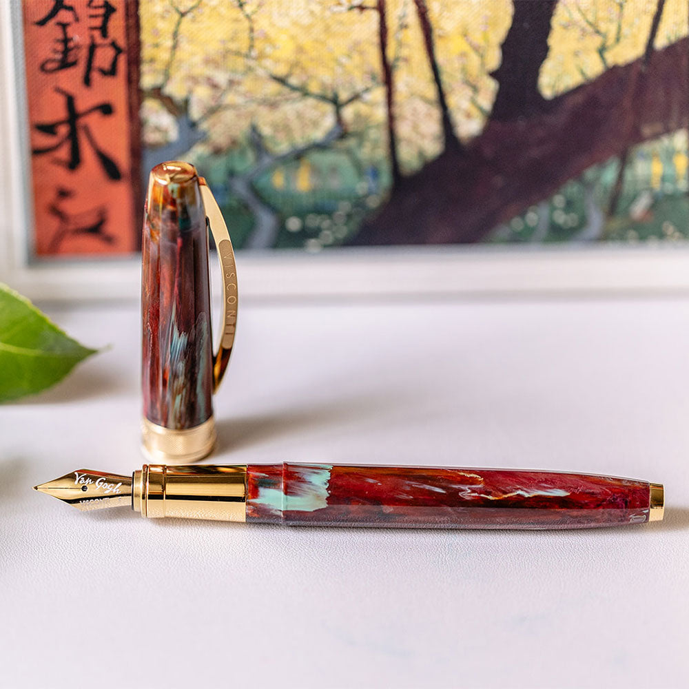 Visconti Van Gogh Flowering Plum Orchard Fountain Pen