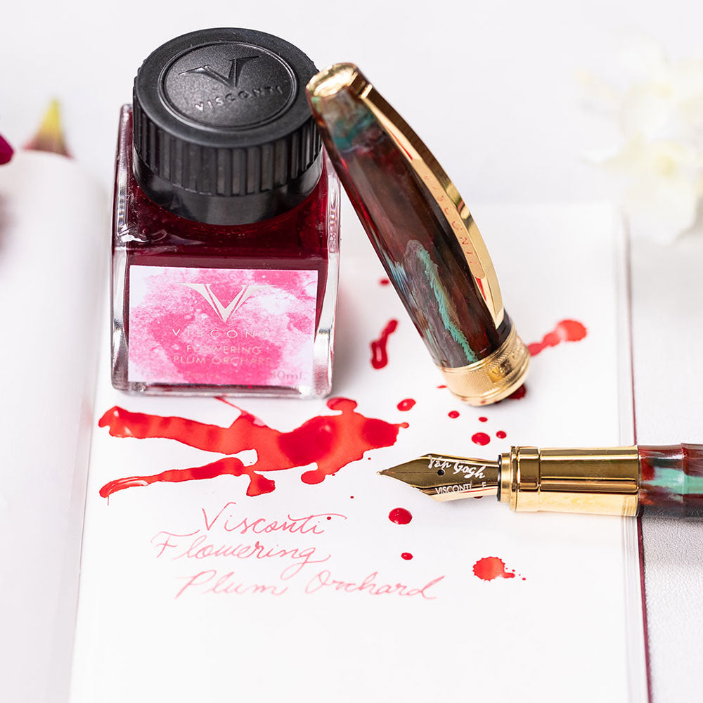 Visconti Van Gogh Flowering Plum Orchard Fountain Pen
