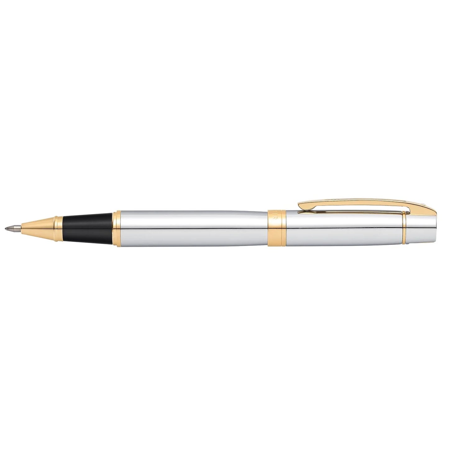 Sheaffer 300 Rollerball Chrome Gold Trim