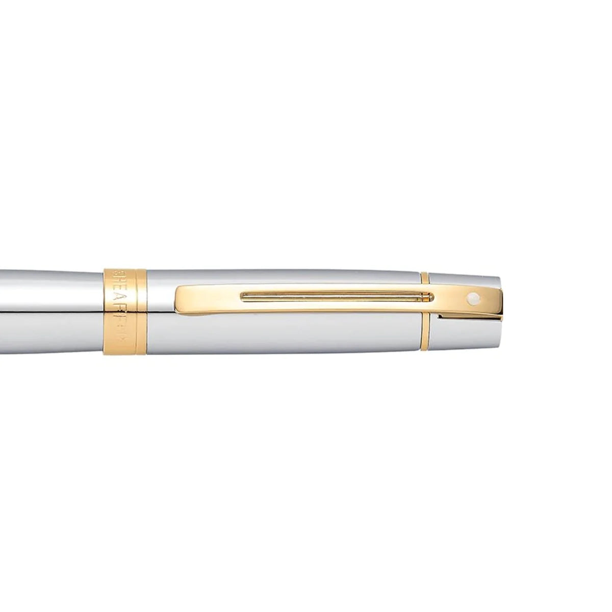 Sheaffer 300 Rollerball Chrome Gold Trim