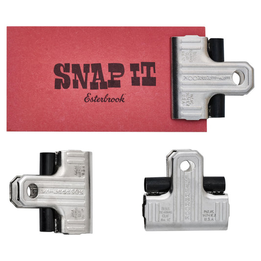 Esterbrook Eclipse Clip Silver Plated 3 Clip Set