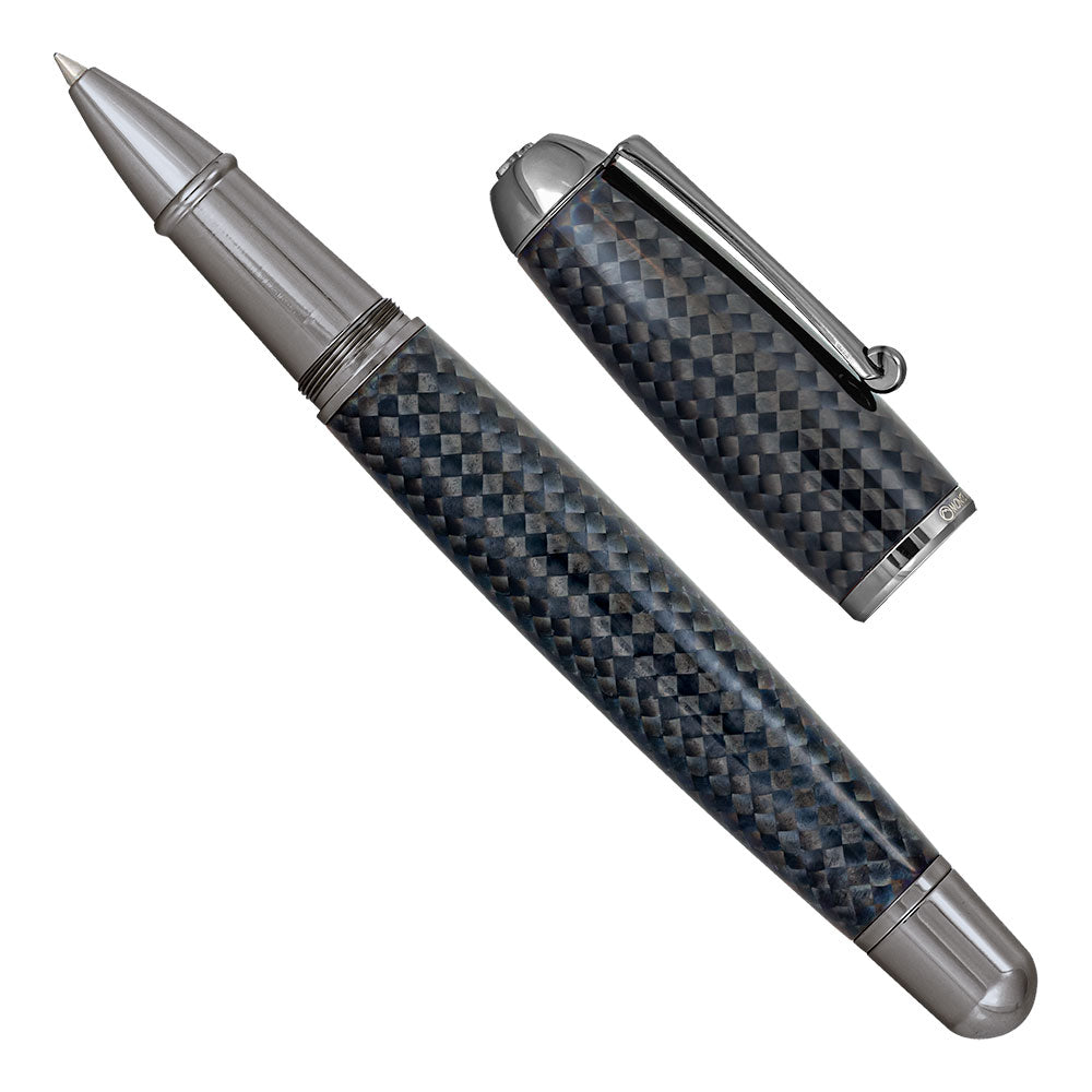 Monteverde Super Mega Carbon Rollerball Gunmetal Trim (engraved)