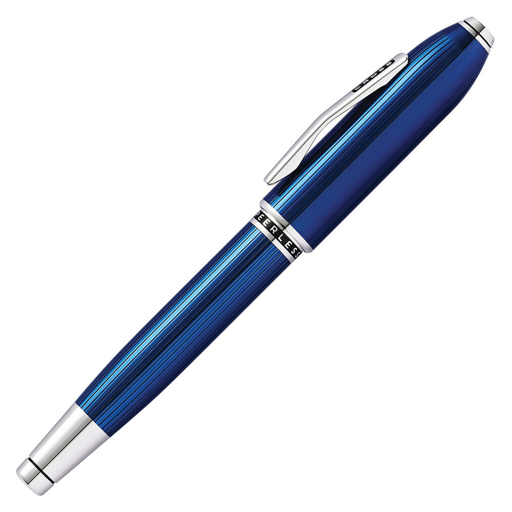 Cross Peerless Rollerball Quartz Blue Lacquer