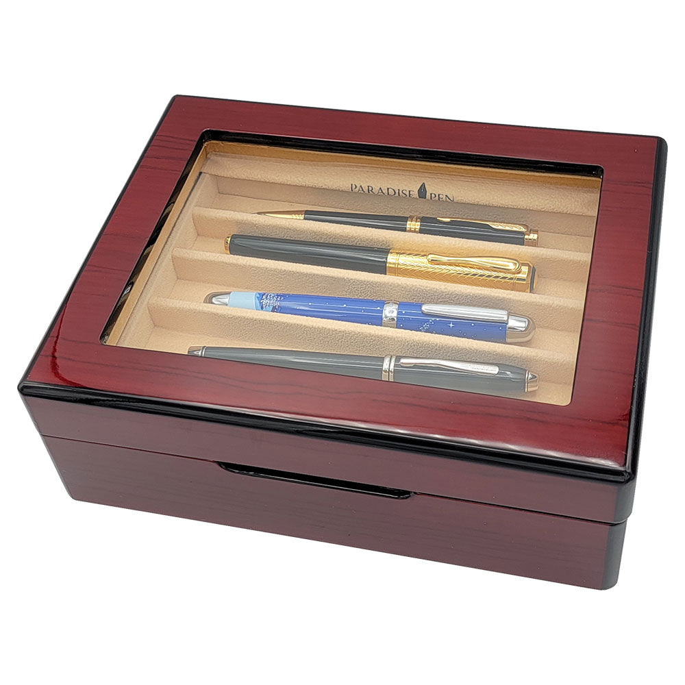 Paradise Pen Teak Pen Chest 5 Pen