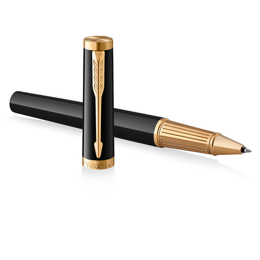 Parker Ingenuity Rollerball Black Gold Trim