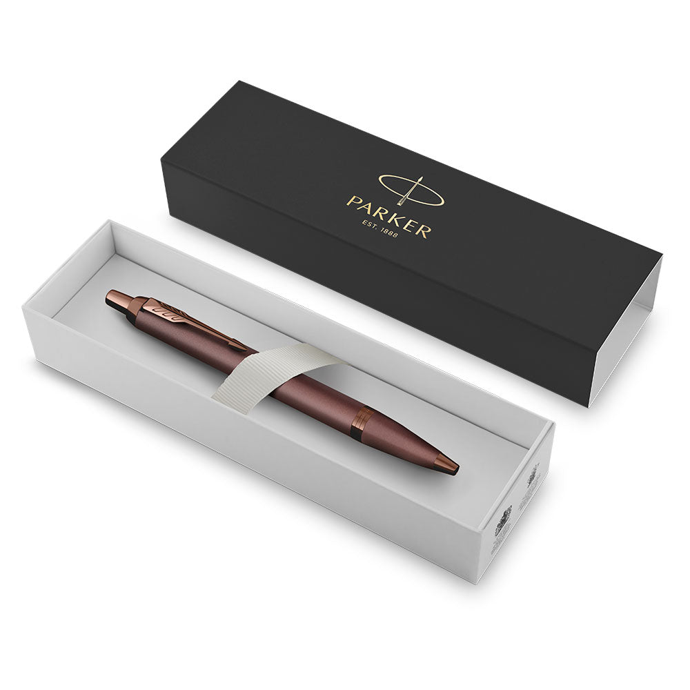 Parker IM Monochrome Ballpoint Burgundy