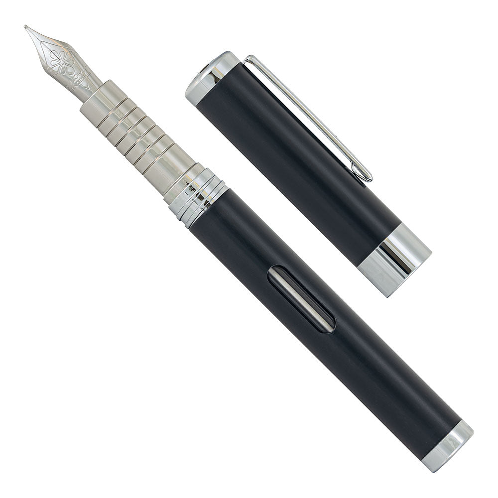 Diplomat Nexus Fountain Pen Black Stainless Steel Nib