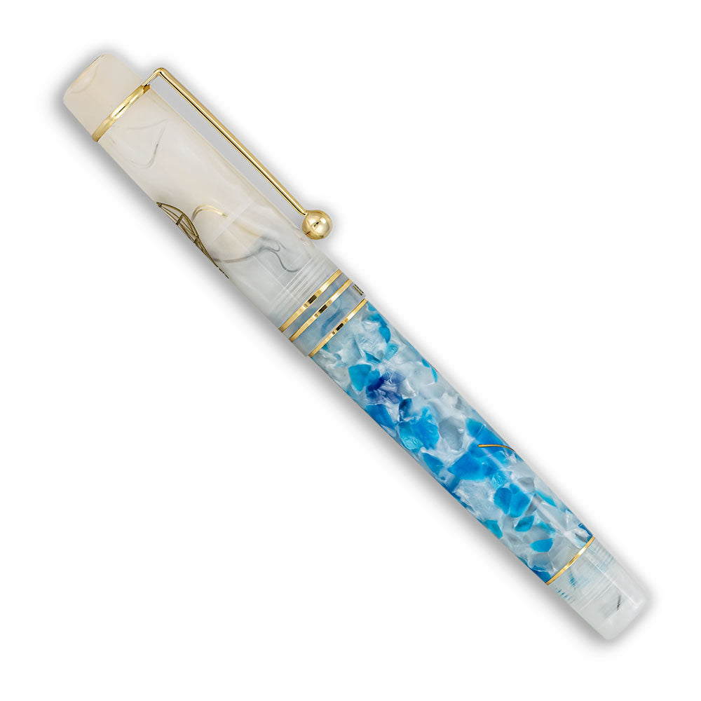 LeBOEUF Limited Edition Icon Verne "Around the World" Fountain Pen