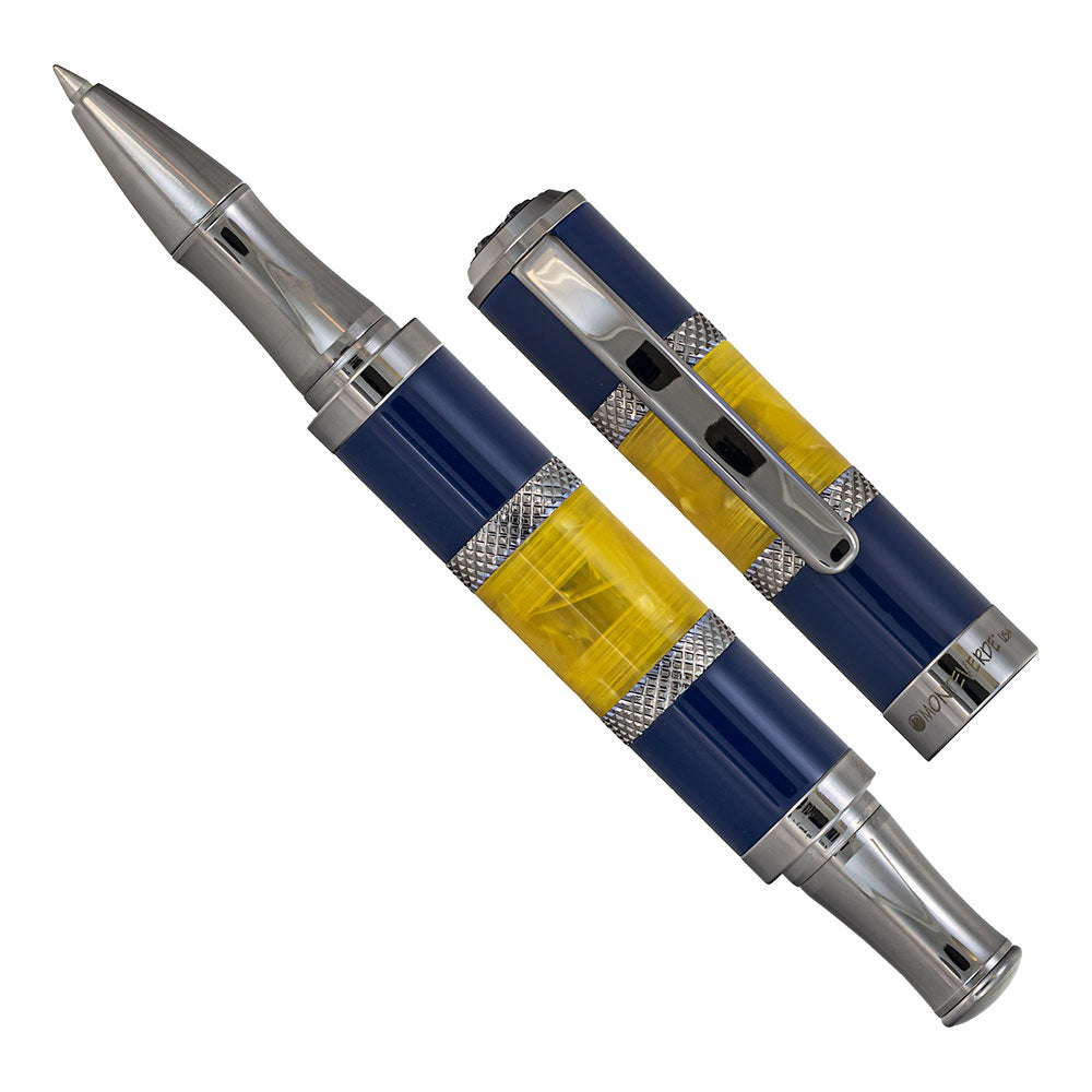 Monteverde Regatta Sport Rollerball Blue and Yellow