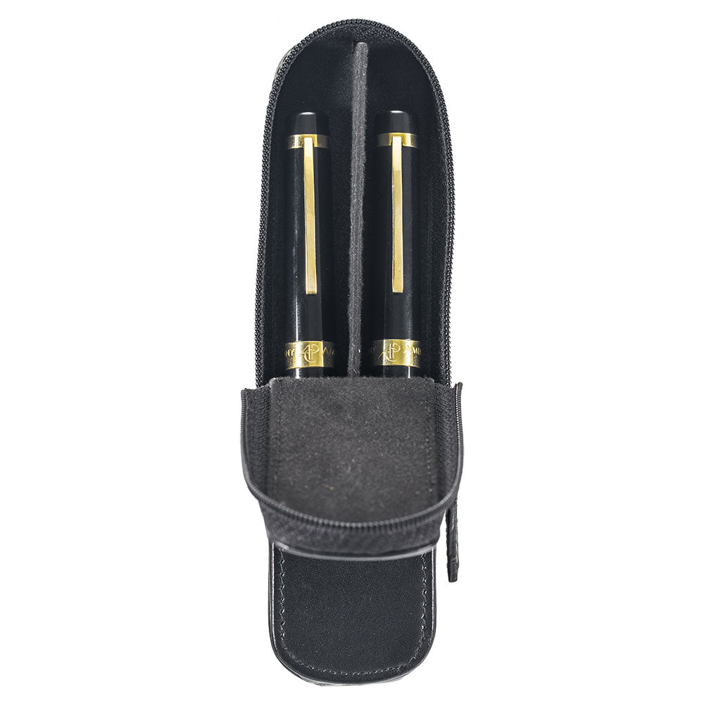 American Pen Company 2 Pen Zippered Case