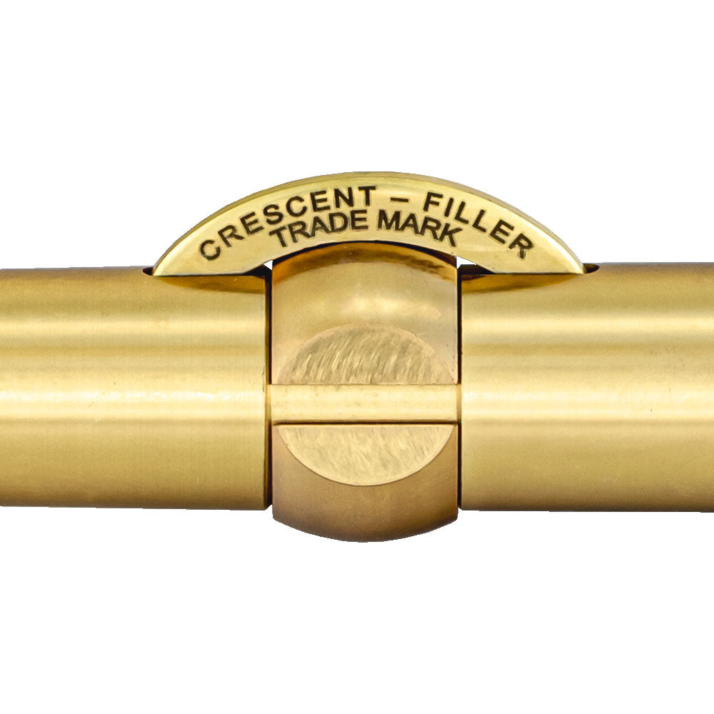 Conklin Limited Edition Crescent Brass Fountain Pen