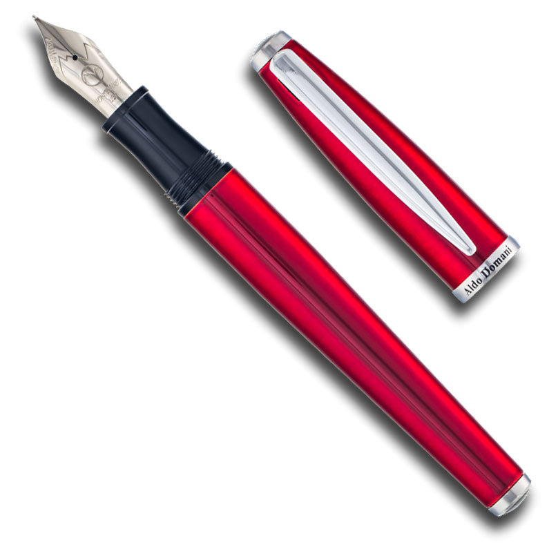 Monteverde Aldo Domani Fountain Pen Red – coloradopen