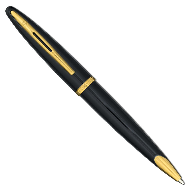 Waterman Carene Ballpoint Black and Gold