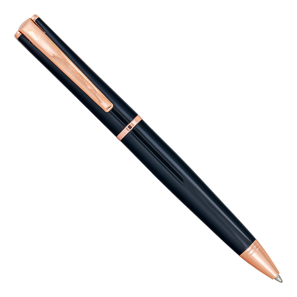 Monteverde Impressa Ballpoint Black and Rose Gold