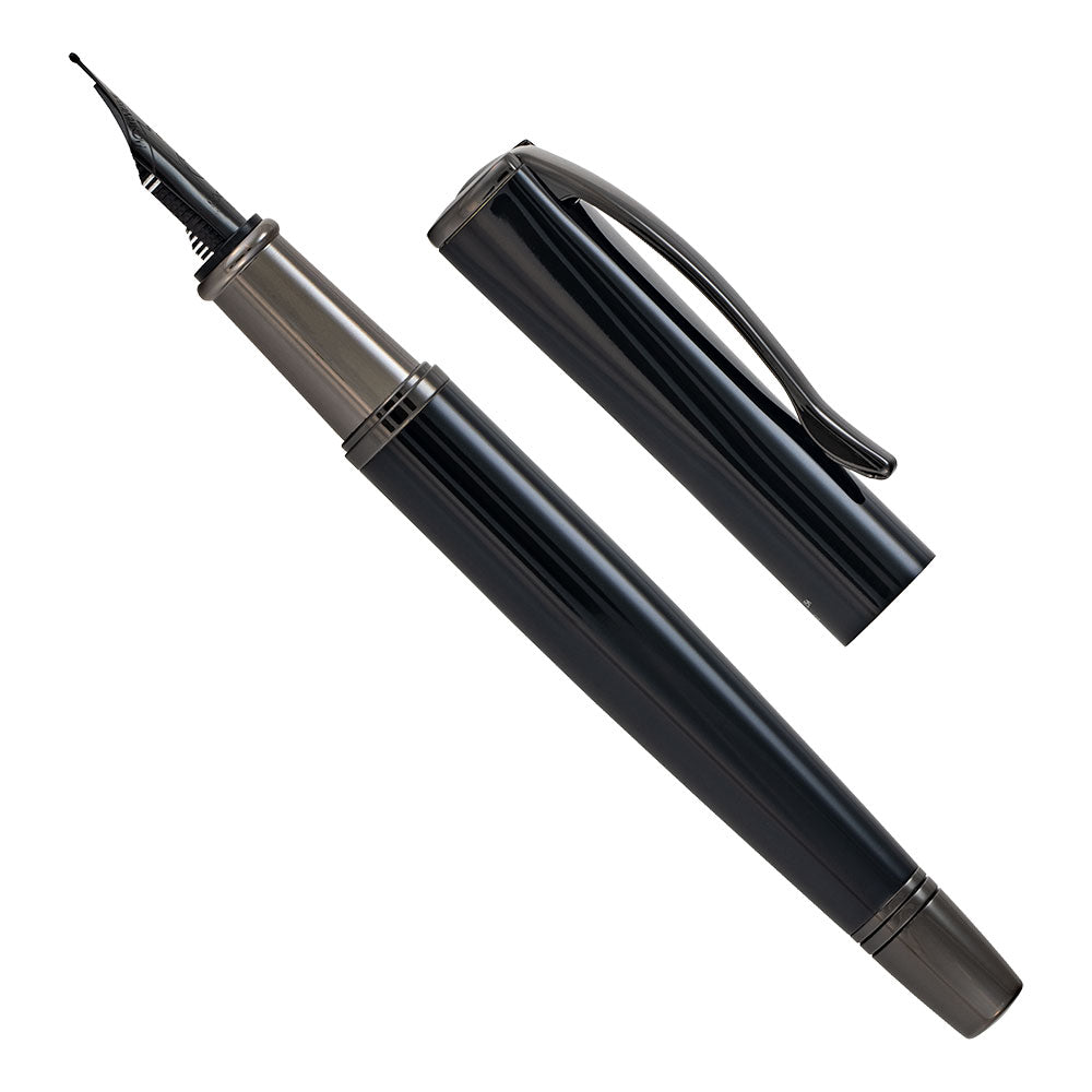 Monteverde Impressa Fountain Pen Black and Gunmetal