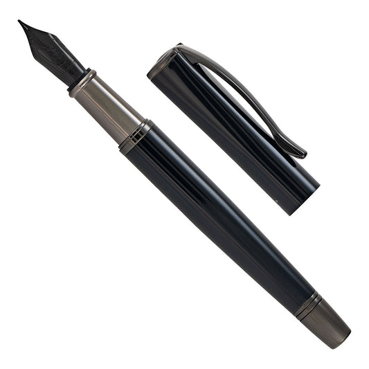 Monteverde Impressa Fountain Pen Black and Gunmetal