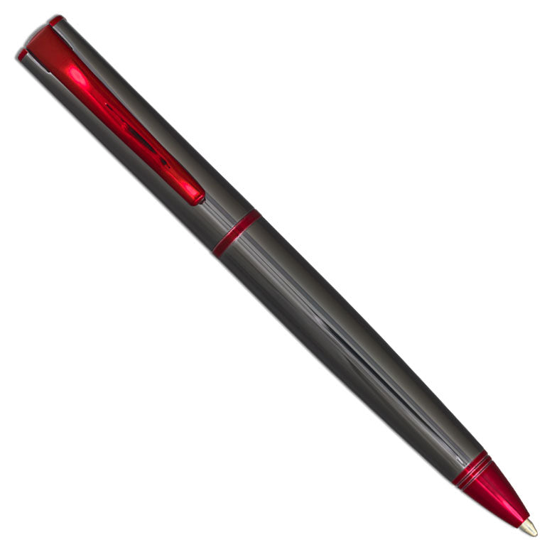 Monteverde Impressa Ballpoint Gunmetal and Red