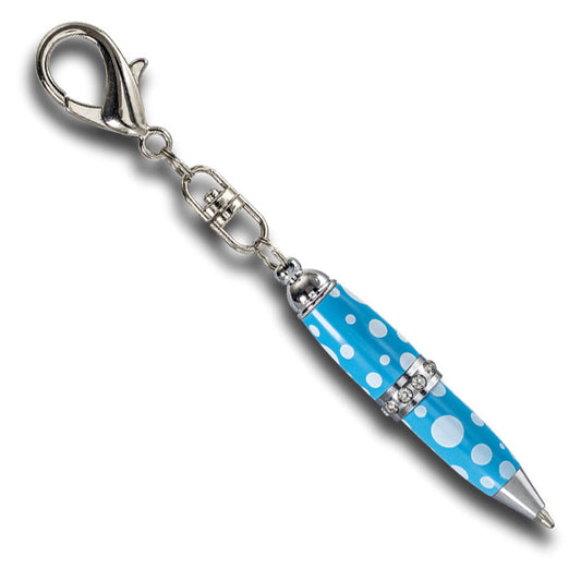 Padrino Pixie Keychain Dots Blue