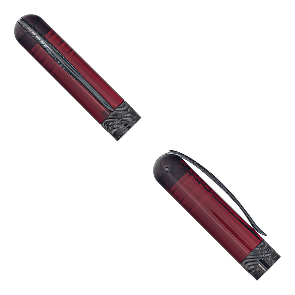 Pineider Avatar UR Demonstrator Black Trim Red Wine Rollerball