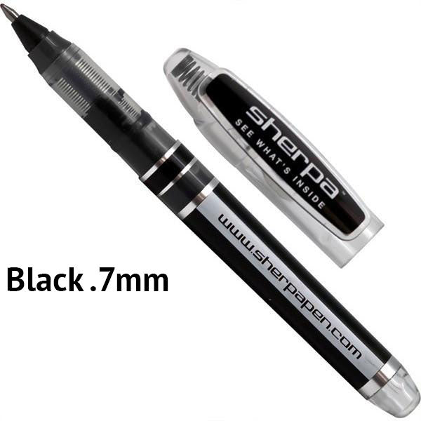Sherpa Black Rollerball Insert .7mm