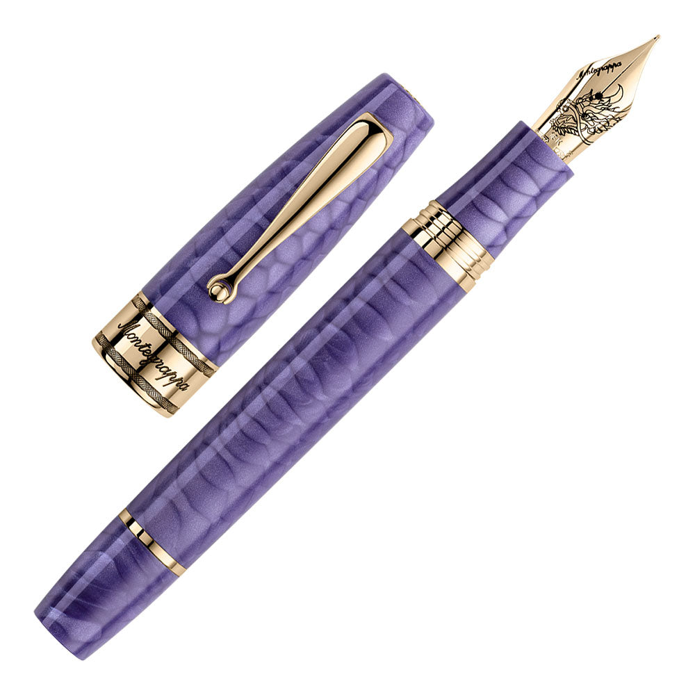 Montegrappa Extra LE  Regal Year of the Dragon Royal Purple Fountain Pen