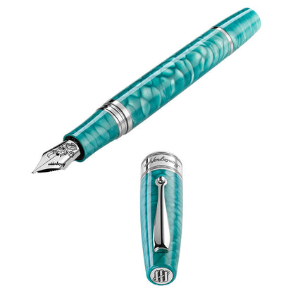 Montegrappa Extra LE Regal Year of the Dragon Deluxe Laguna Blue Fountain Pen