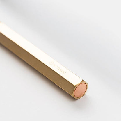 YSTUDIO Classic Revolve Portable Brass Fountain Pen