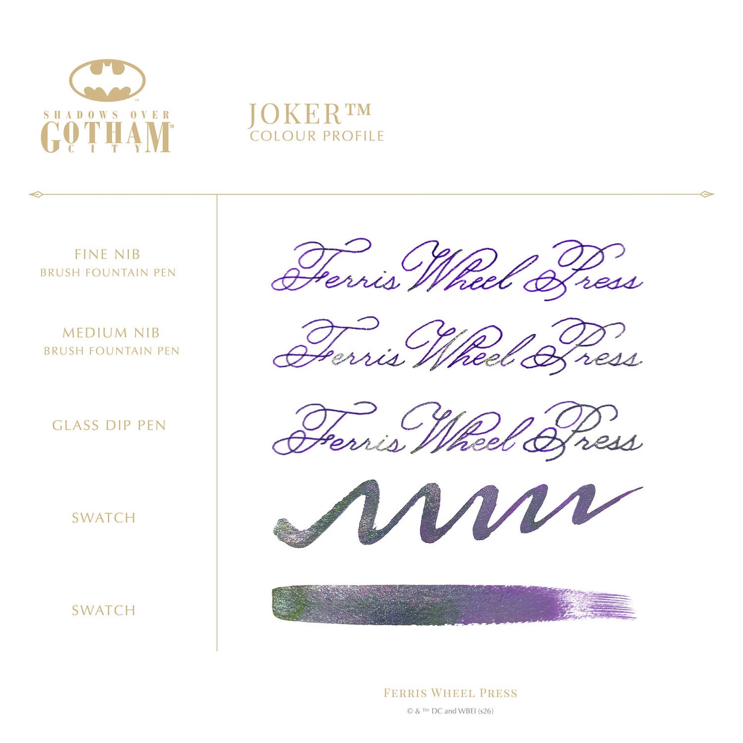 Ferris Wheel Press The Joker 38ml Ink Bottle