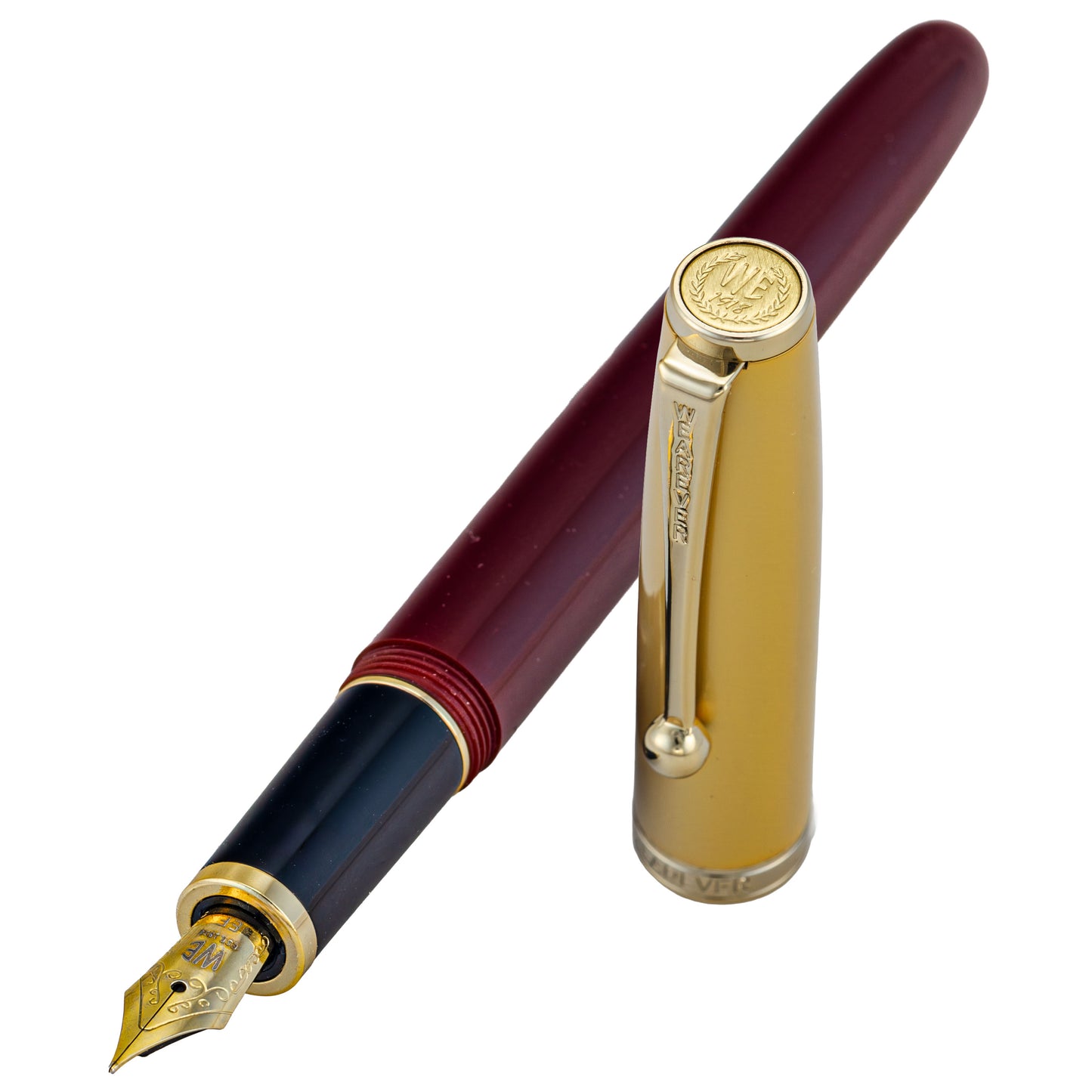 Wearever Pennant Maroon Burgundy Fountain Pen