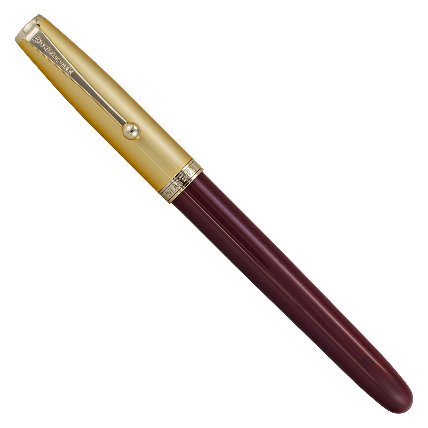 Wearever Pennant Maroon Burgundy Fountain Pen