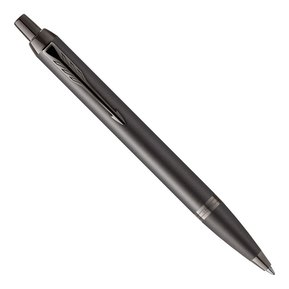 Parker IM Monochrome Ballpoint Charcoal (engraved)