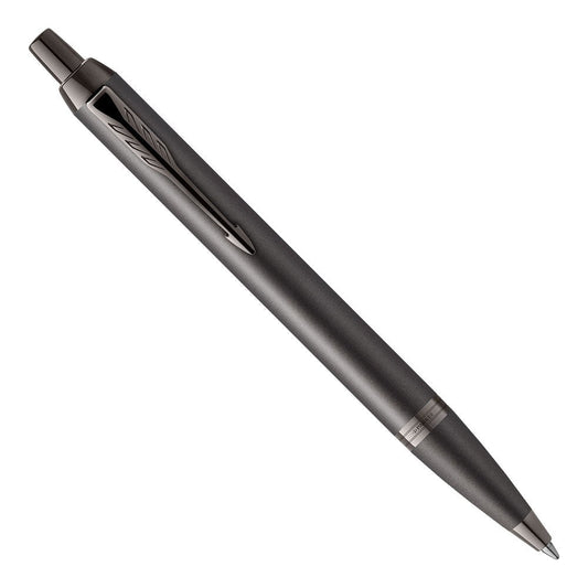 Parker IM Monochrome Ballpoint Charcoal (engraved)