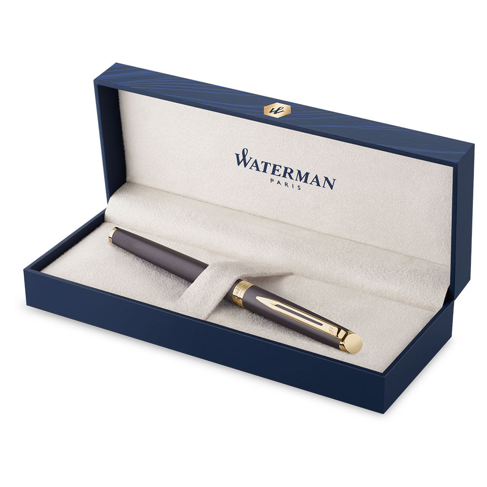 Waterman Hemisphere Lava Black GT Fountain Pen