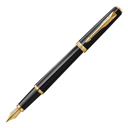 Parker Meridian Black Fountain Pen Fine Nib