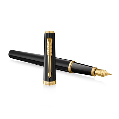 Parker Meridian Black Fountain Pen Fine Nib