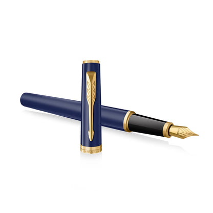 Parker Meridian Blue Fountain Pen Fine Nib