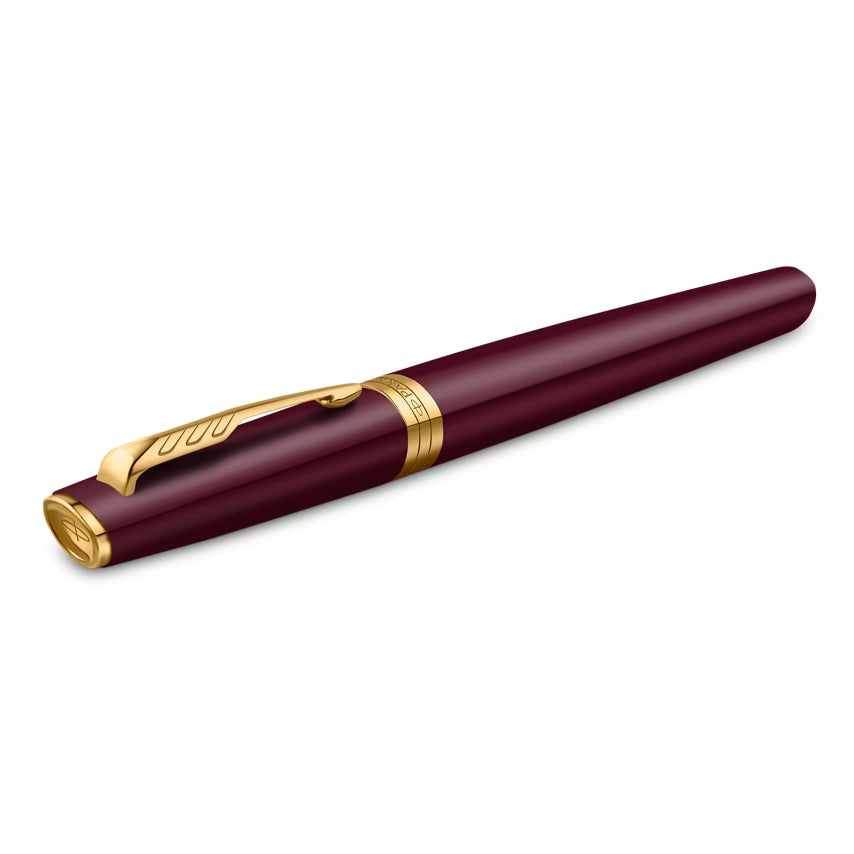 Parker Meridian Red Fountain Pen Fine Nib