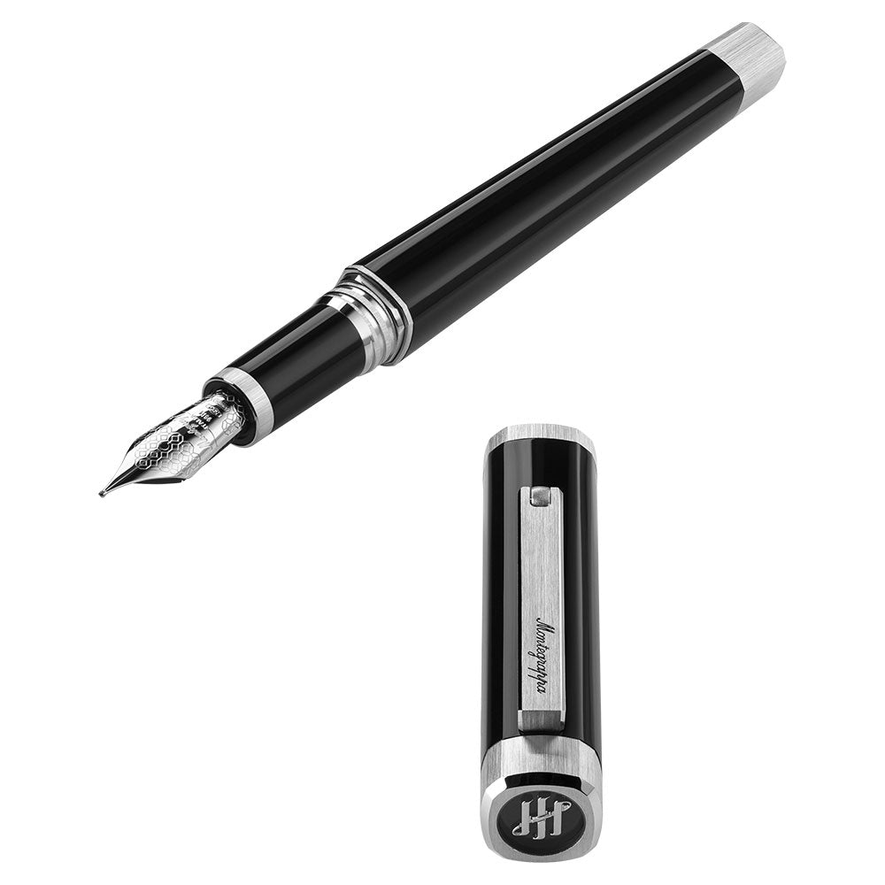 Montegrappa Quattro Palladium Trim Fountain Pen