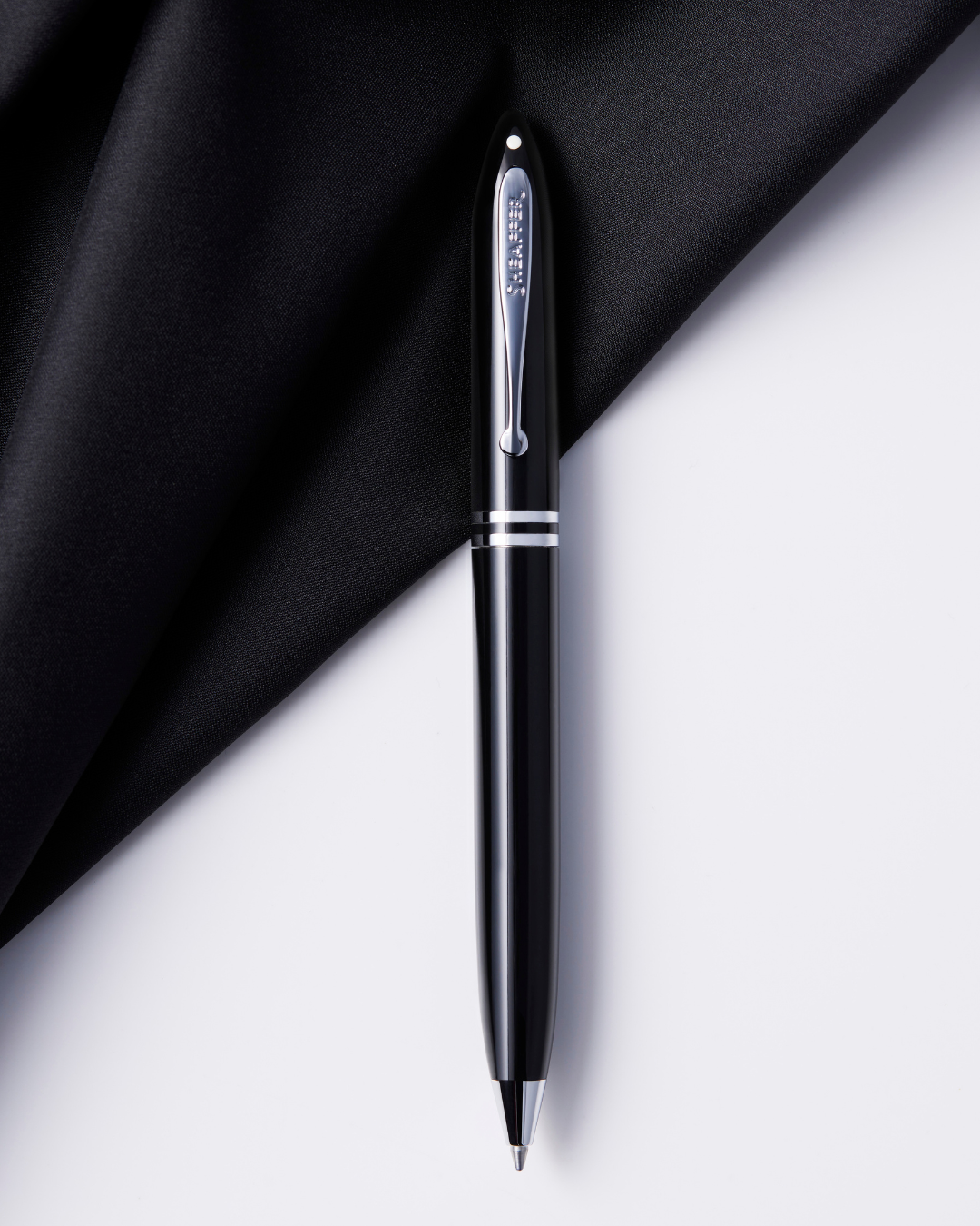 Sheaffer Balance Ballpoint Black Chrome Trim