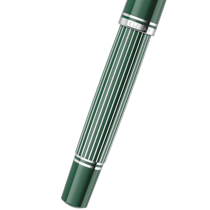 Pelikan M815 Metal Striped Green Fountain Pen