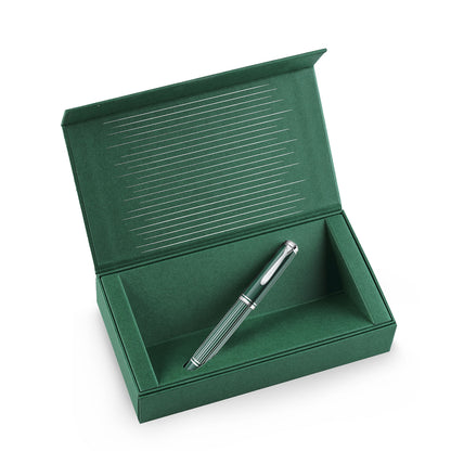 Pelikan M815 Metal Striped Green Fountain Pen