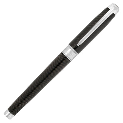 ST Dupont Line D Horse Mane Black + Palladium Fountain Pen