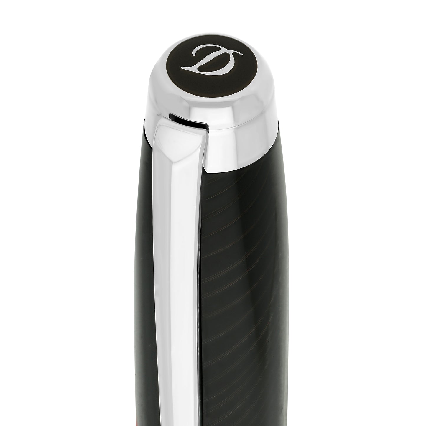 ST Dupont Line D Horse Mane Black + Palladium Fountain Pen